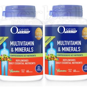 OCEAN HEALTH MULTIVITAMIN & MINERAL CAPSULES 60x2