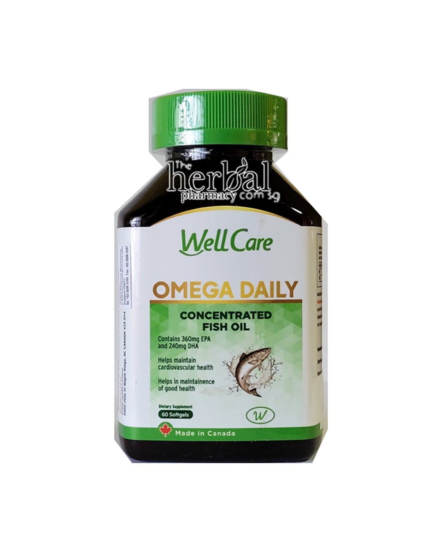 WellCare Omega Daily 60 Softgels