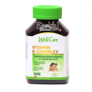 WellCare Vitamin B-Complex 60 Tablets