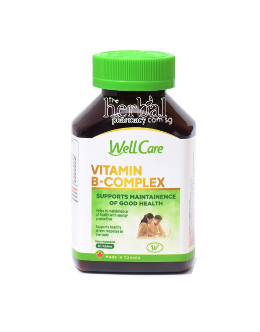 WellCare Vitamin B-Complex 60 Tablets
