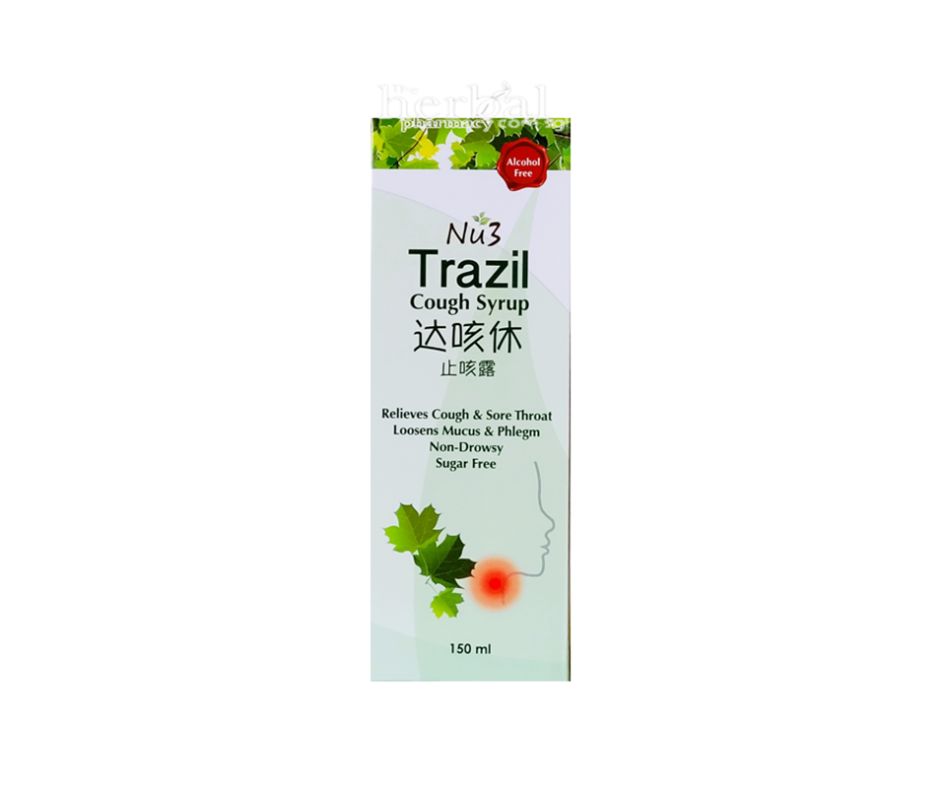 Nu3 Trazil Cough Syrup 150ml