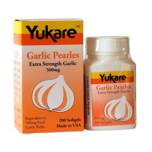 Yukare Garlic Pearles 500 mg 150 Softgels