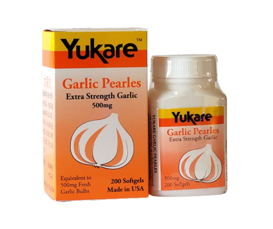Yukare Garlic Pearles 500 mg 150 Softgels