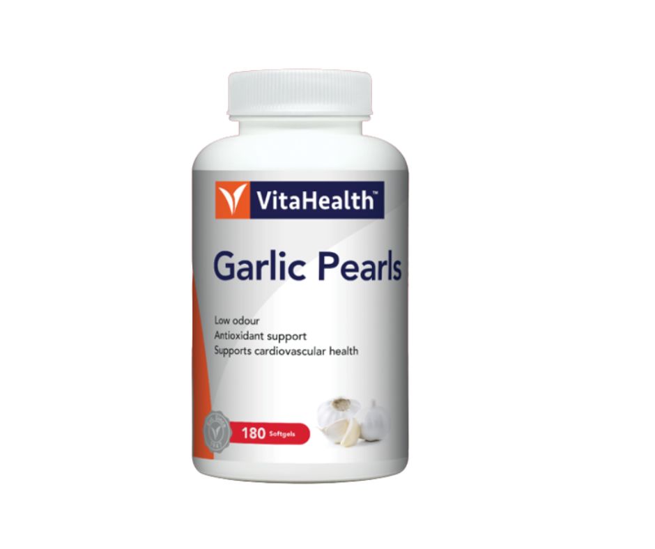 VITAHEALTH GARLIC PEARLS CAPSULES 180