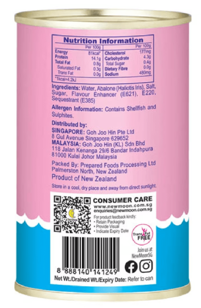 New Moon New Zealand Abalone 425g - Image 2