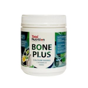 Total Nutrition Bone Plus Calcium 900mg + Vitamin D3 1000IU 180Tablets