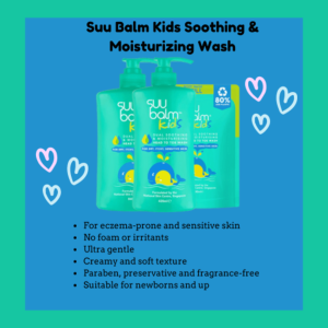 Suu Balm Kids Soothing & Moisturizing Wash 420ml/840ml/740ml(Refill Pack)