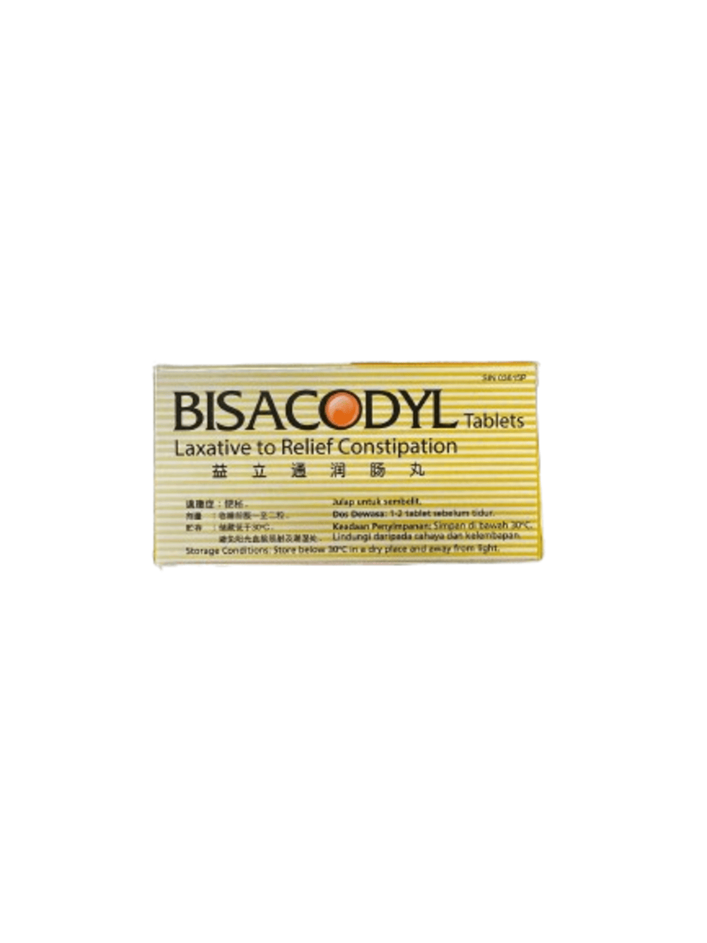 BISACODYL LAXATIVE TABLETS 30 - Image 2